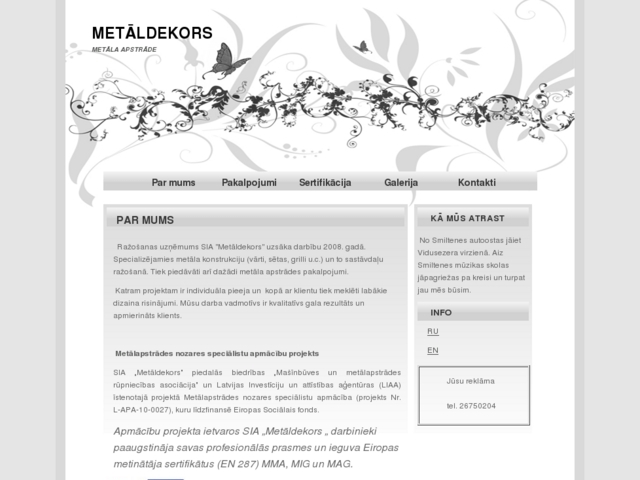 Metāldekors, SIA