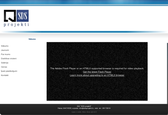 SDS Projekti, SIA